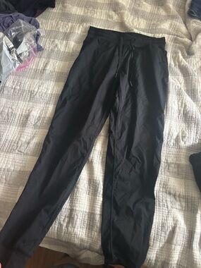 ZYIA Men's Black Jogger Pants with Drawstring Waist